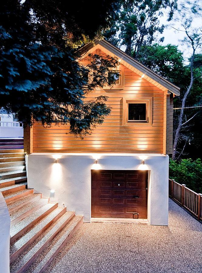 Alum Chine Log Cabin Villa Bournemouth Exteriör bild